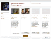 Tablet Screenshot of peoplesgeography.com